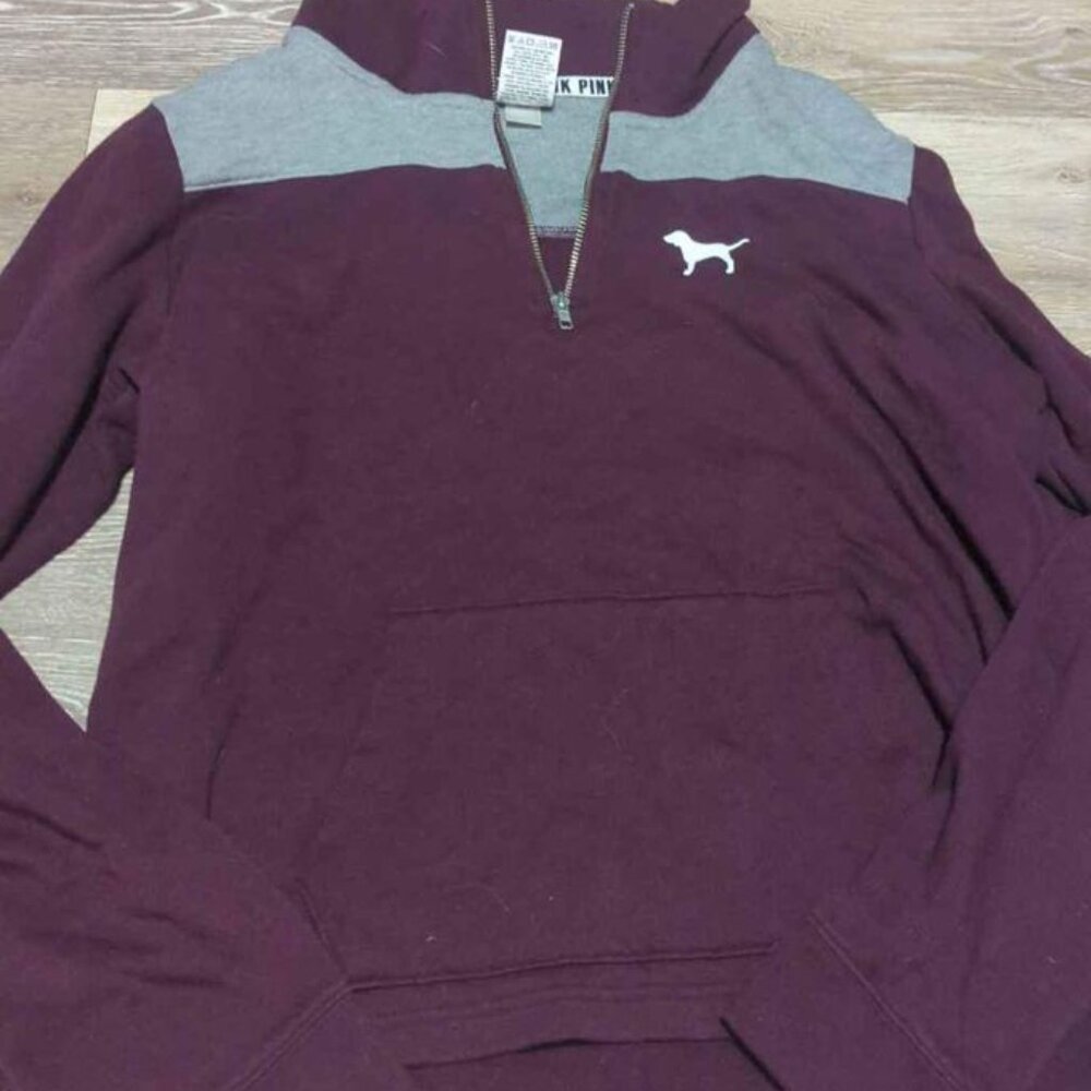Victoria secret pink size large pullover - Picture 1 of 4
